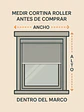 Cortina Roller Blackout Gris Jaspeada 080x200 - Miniatura 6