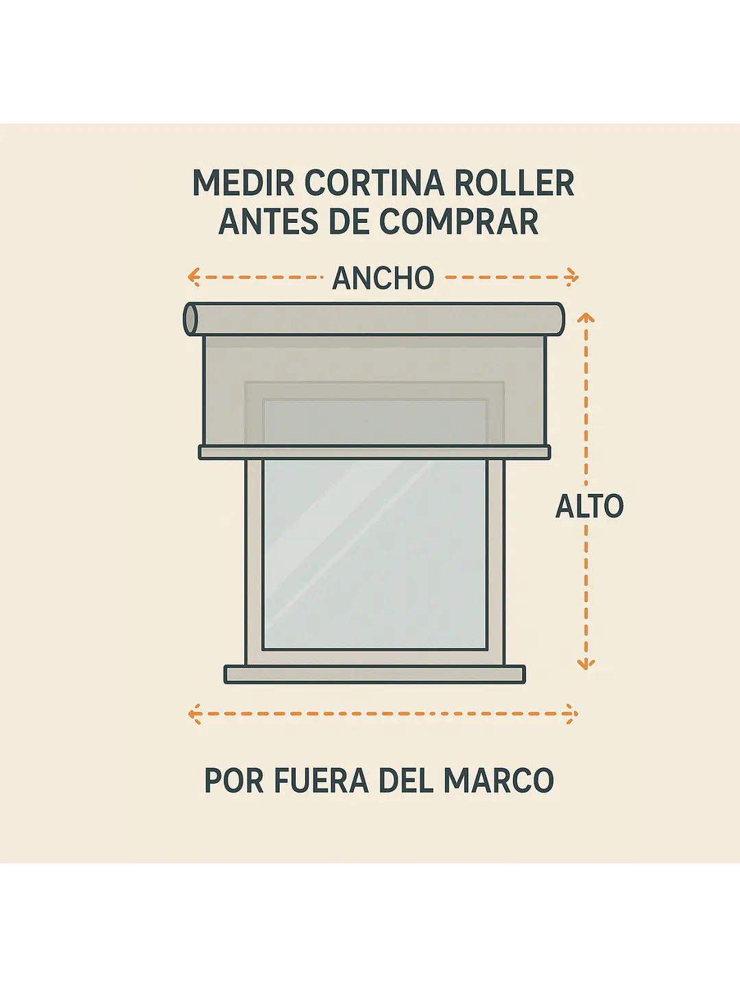 Cortina Roller Blackout Gris Jaspeada 120X200 5