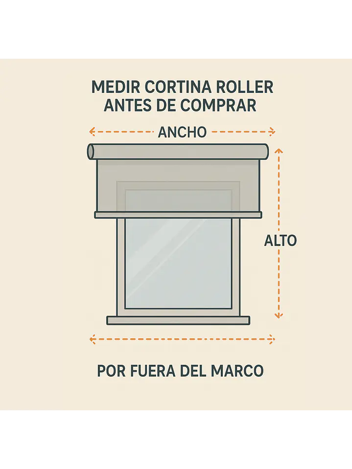 Cortina Roller Blackout Gris Jaspeada 120X200 5