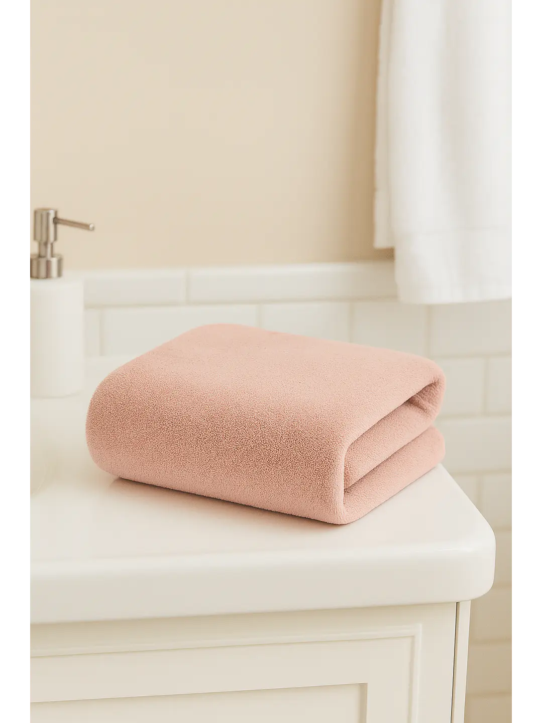 Toalla Rosa Microfibra 100x140 1