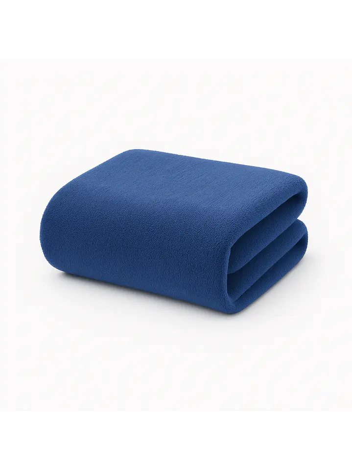 Toalla Azul Microfibra 100x140 5