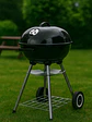 Parrilla A Carbon Encina Con Ruedas - Miniatura 1