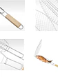 Rejilla Para Asar Vegetales Y Pescado Xl Madera - Miniatura 5