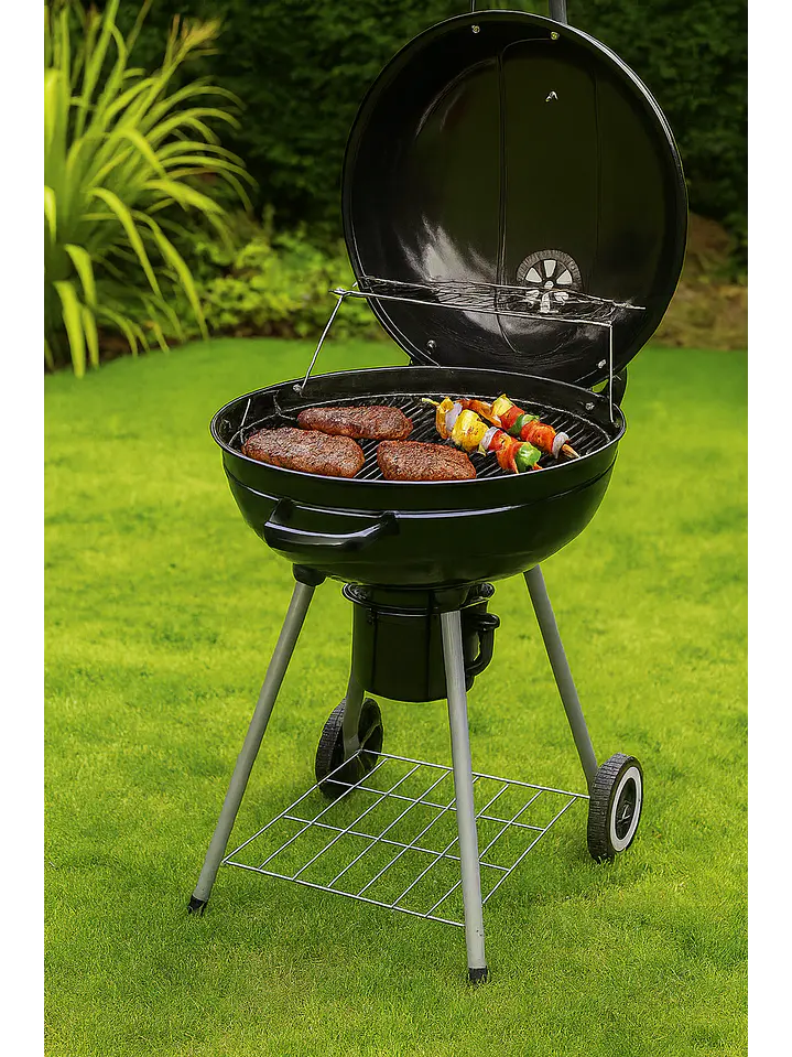 Parrilla A Carbon Modelo Algarrobo Redonda 2