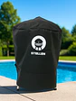 Cubre Parrilla Impermeable Funda Algarrobo Redonda - Miniatura 3