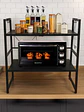 Organizador Estante Repisa De Cocina Microondas Extensible - Miniatura 2