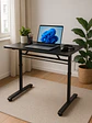 Escritorio con Altura Ajustable 100x60x63-86cm Funcional Tenerife Negro - Miniatura 3
