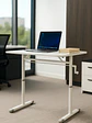 Escritorio con Altura Ajustable 100x60x63-86cm Funcional Tenerife Blanco - Miniatura 2