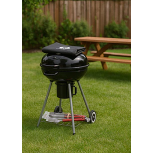 Combo de Parrilla Algarrobo + Funda + Accesorios de Regalo