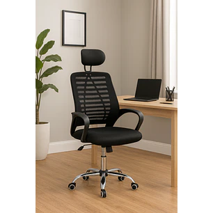 Silla Oficina O Escritorio Respaldo Ergonómico Cabecera Milan