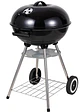 Parrilla A Carbon Encina Con Ruedas - Miniatura 7