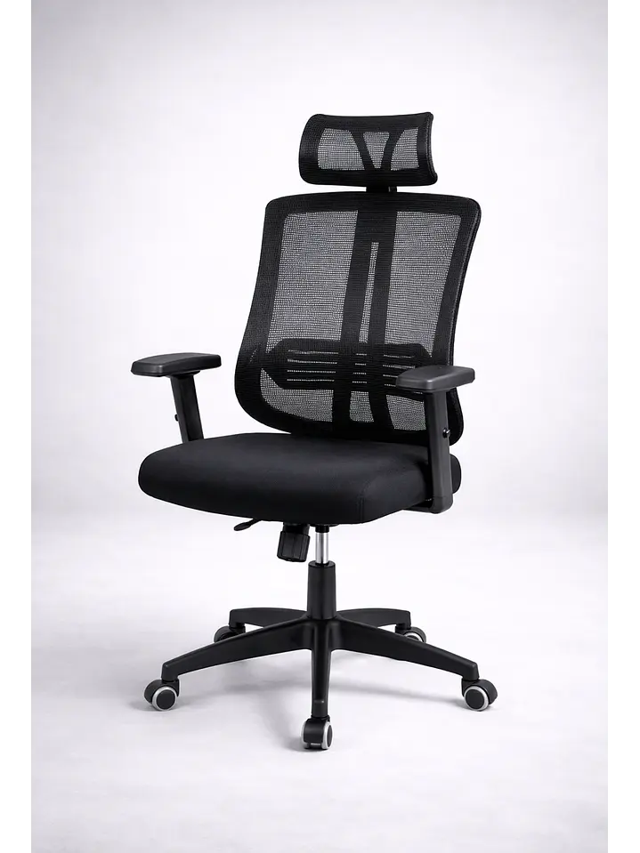 Silla De Oficina Apoyacabeza, Con Brazo Regulable Doha 4
