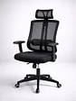 Silla De Oficina Apoyacabeza, Con Brazo Regulable Doha - Miniatura 4