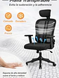 Silla De Oficina Apoyacabeza, Con Brazo Regulable Doha - Miniatura 6