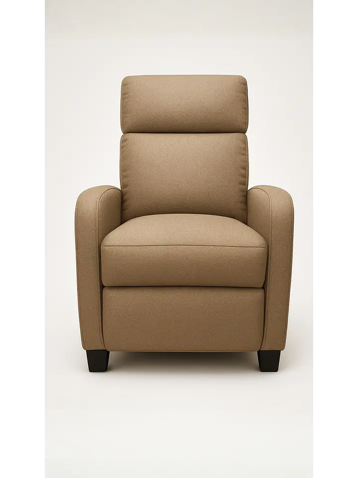 Sillon Reclinable Berger Holanda Cafe Claro 2