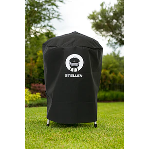 Cubre Parrilla Impermeable Funda Algarrobo Redonda