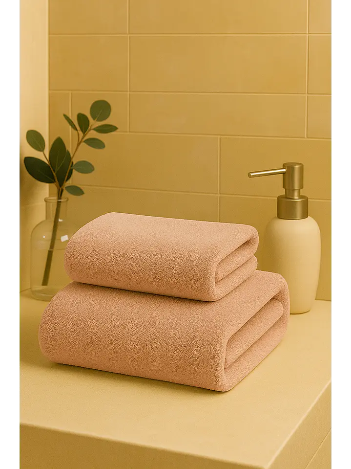 Toalla Rosa Microfibra 100x140 3