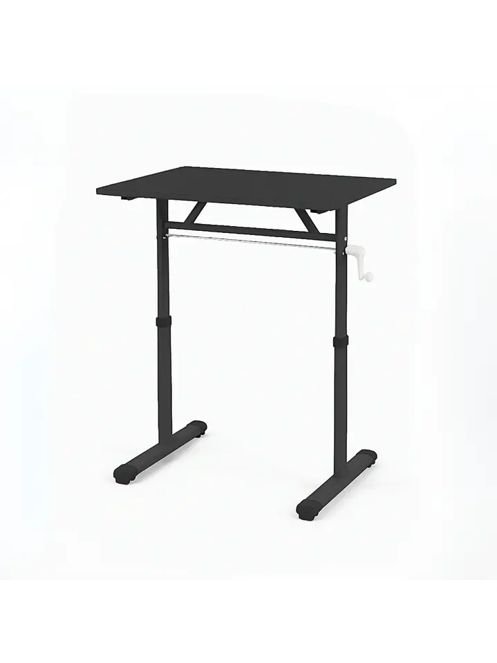 Escritorio con Altura Ajustable 100x60x63-86cm Funcional Tenerife Negro 5