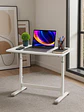 Escritorio con Altura Ajustable 120x60x63-86cm Funcional Toledo Blanco - Miniatura 2