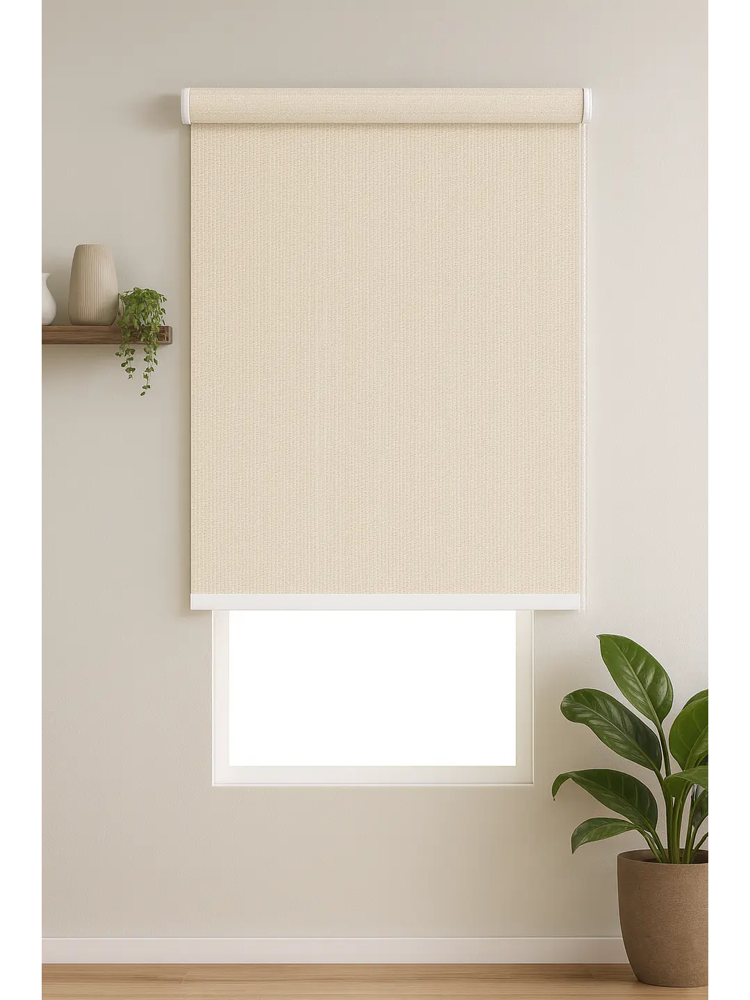 Cortina Roller Blackout Beige 080x200 2