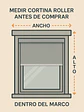 Cortina Roller Blackout Beige 080x200 - Miniatura 8