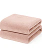 Pack 2 Toallas Rosa Microfibra 070x130 - Miniatura 5