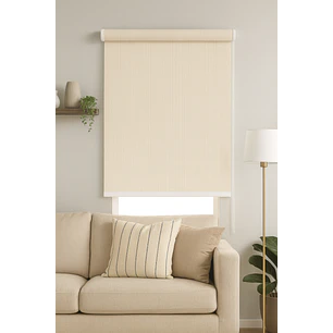 Cortina Roller Blackout Beige 100x200