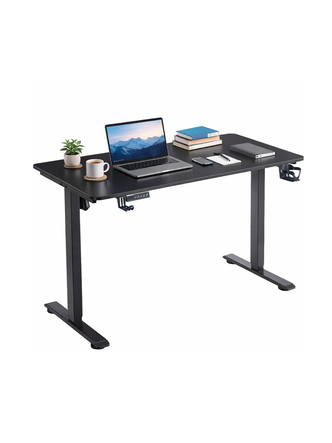 Escritorio Electrico Altura Regulable Bavaro Negro 3