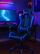 Silla Gamer de Escritorio Reclinable Color Azul - Miniatura 2