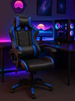 Silla Gamer de Escritorio Reclinable Color Azul - Miniatura 3