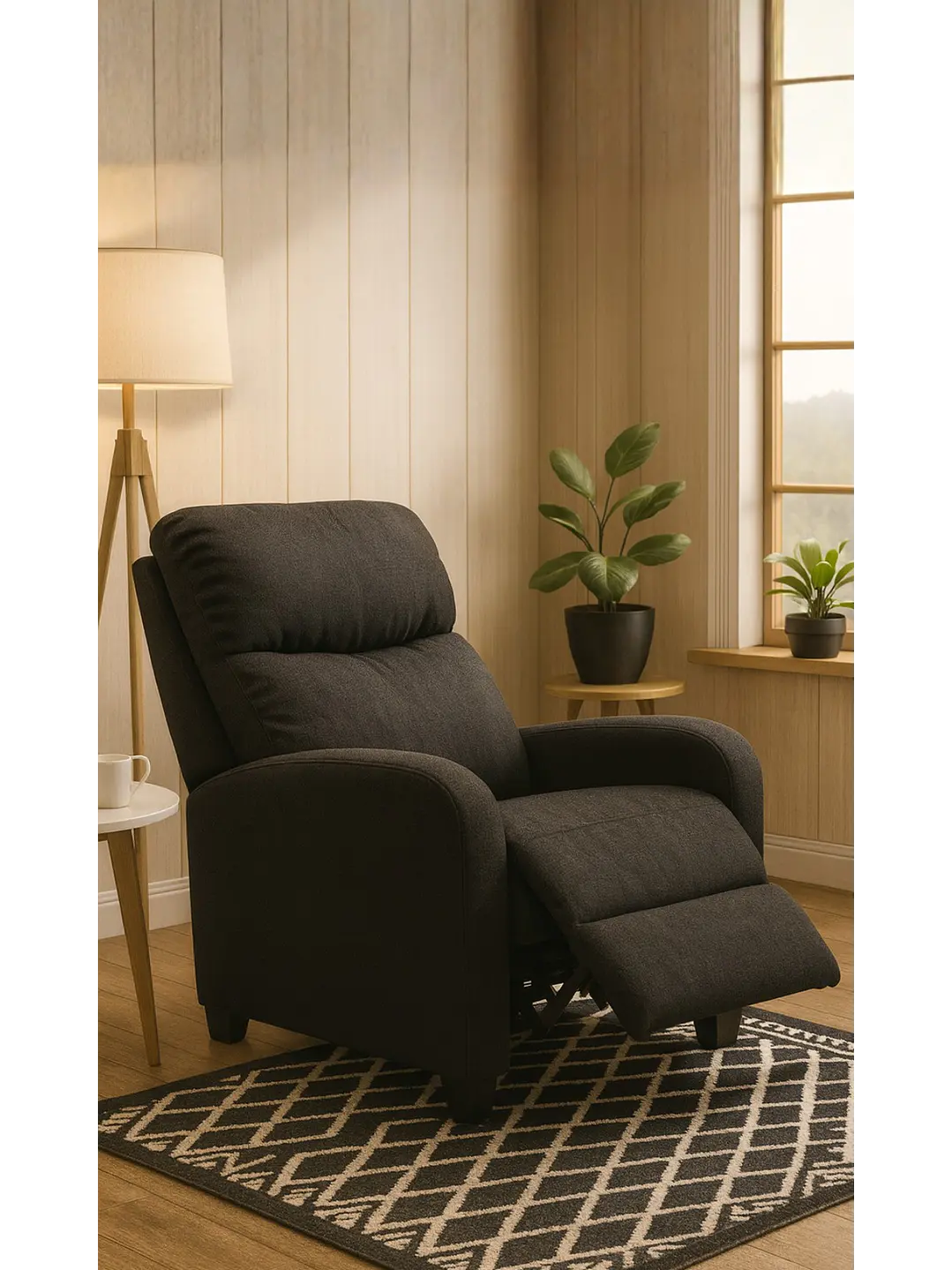 Sillon Reclinable Berger Holanda Negro 1