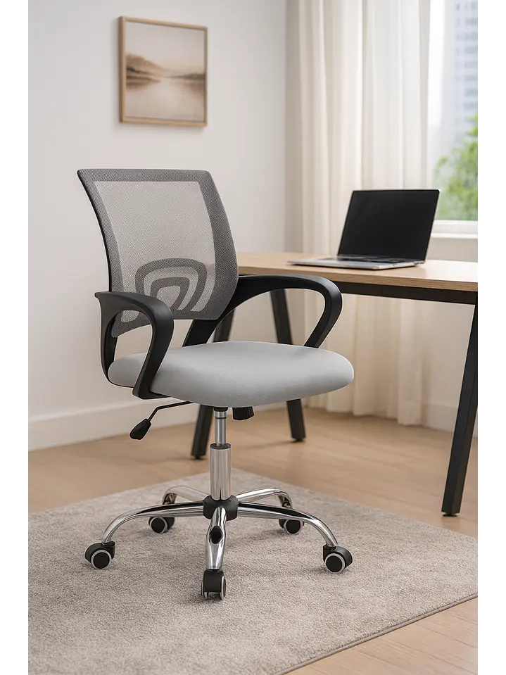 Silla de Oficina Dallas Gris 1