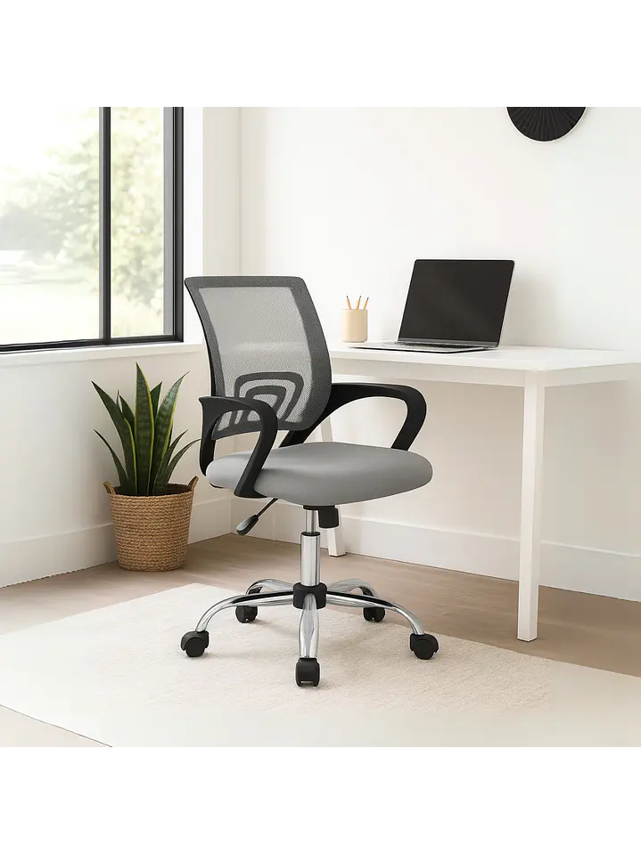 Silla de Oficina Dallas Gris 6