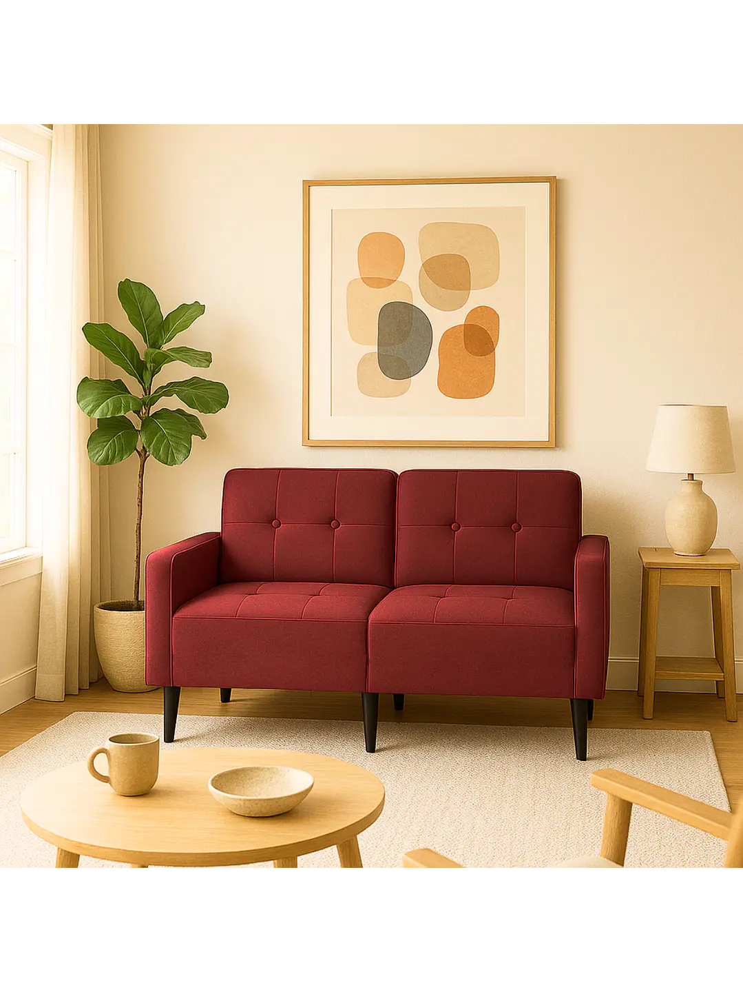 Sofa de Lino Dinamarca 7