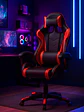 Silla Gamer de Escritorio Reclinable Color Roja - Miniatura 2