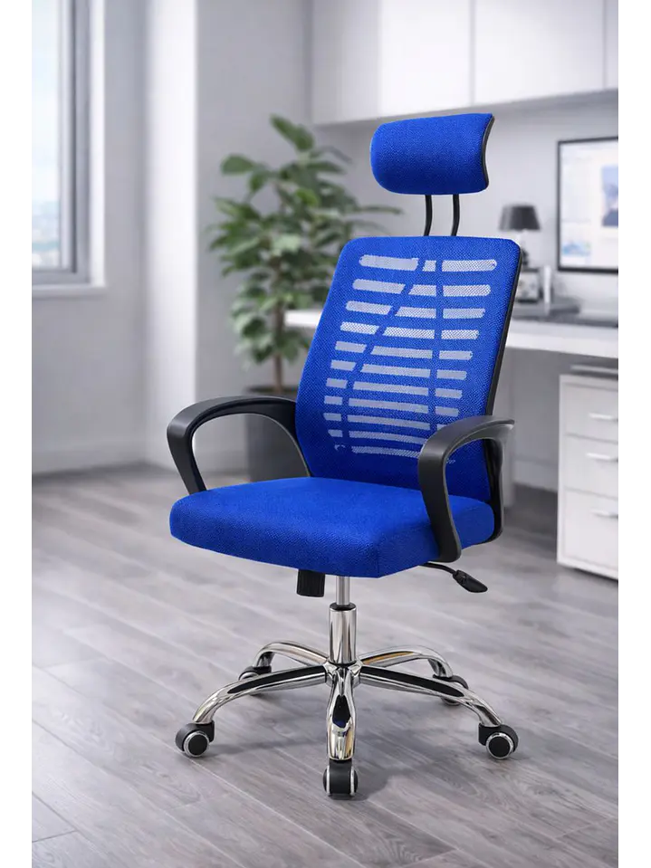 Silla Ejecutiva Milan Azul 1