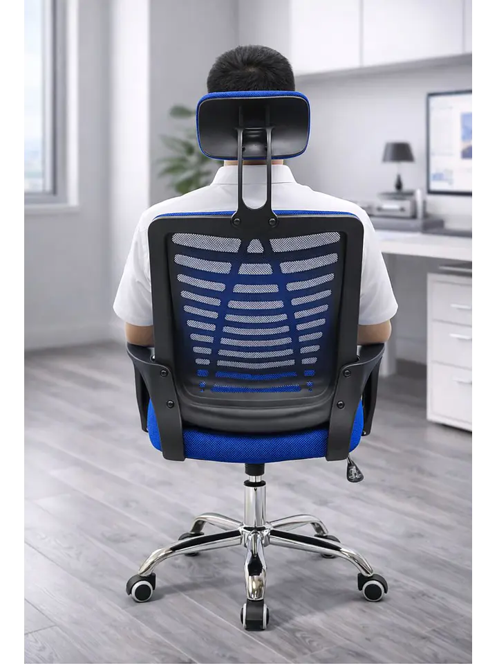 Silla Ejecutiva Milan Azul 2