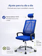 Silla Ejecutiva Milan Azul - Miniatura 7