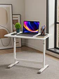 Escritorio con Altura Ajustable 120x60x63-86cm Funcional Toledo Blanco - Miniatura 2
