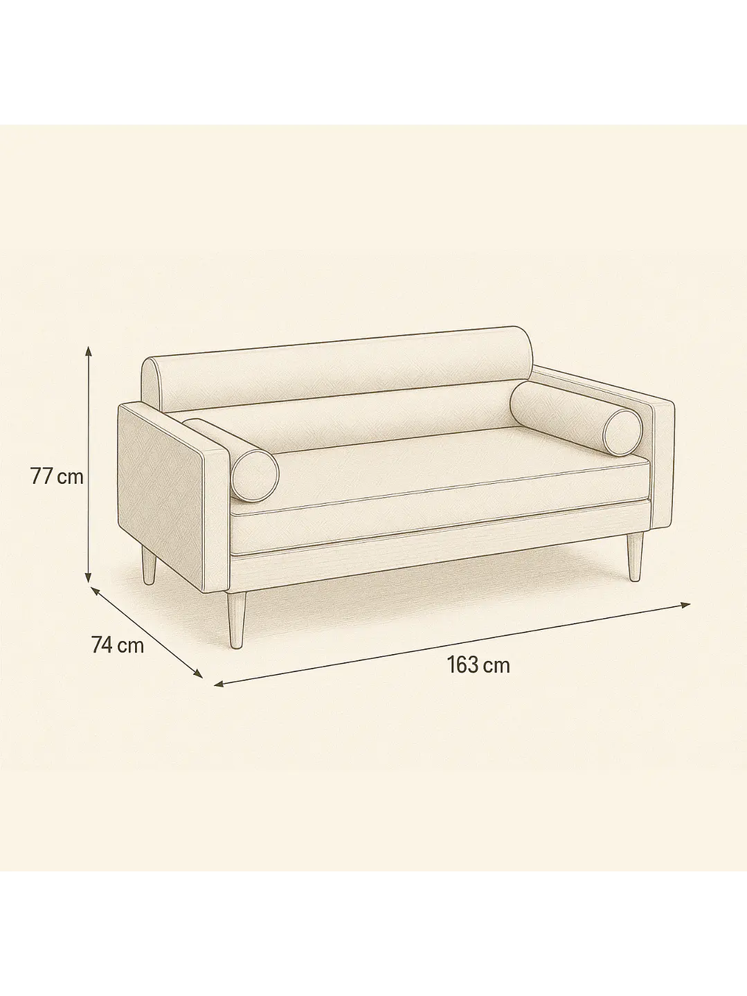 Sofa de Lino Amsterdam 6