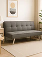 Futon Sofa Cama Grecia Gris - Miniatura 1