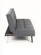 Futon Sofa Cama Grecia Gris - Miniatura 4