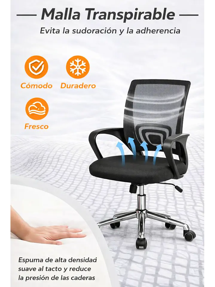 Silla De Oficina Dallas 6