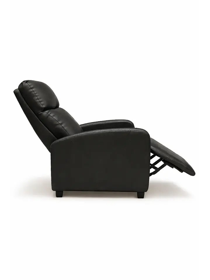 Sillon Reclinable Berger Holanda PU Negro 5