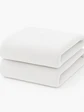 Pack 2 Toallas Blancas Microfibra 070x130 - Miniatura 5