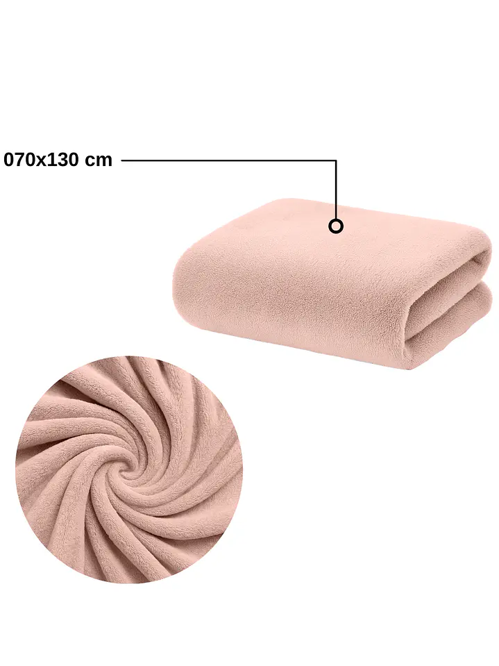 Toalla Rosa Microfibra 070x130 4