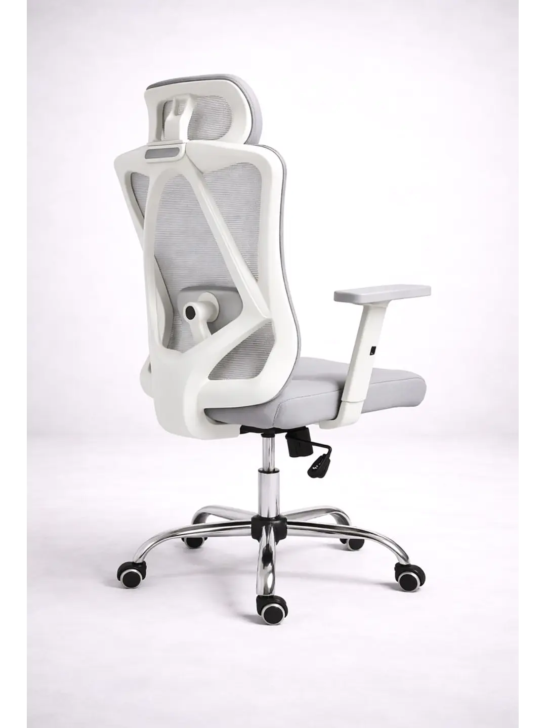 Silla de Escritorio - Oficina - Gamer Houston Gris 3