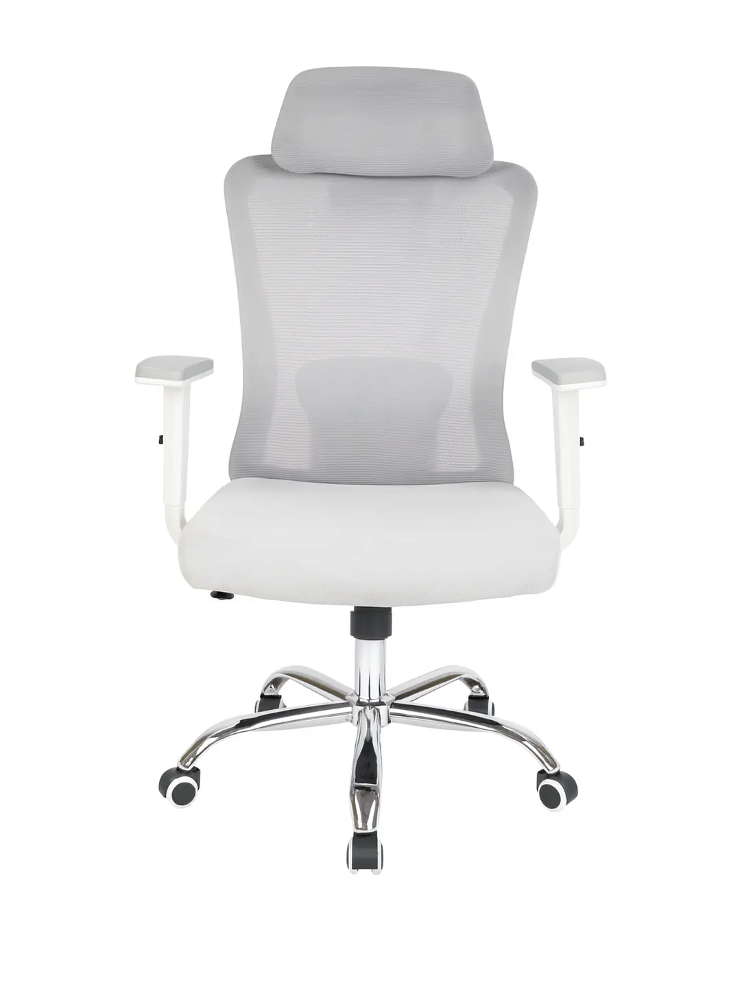 Silla de Escritorio - Oficina - Gamer Houston Gris 4