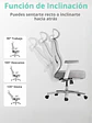 Silla de Escritorio - Oficina - Gamer Houston Gris - Miniatura 9