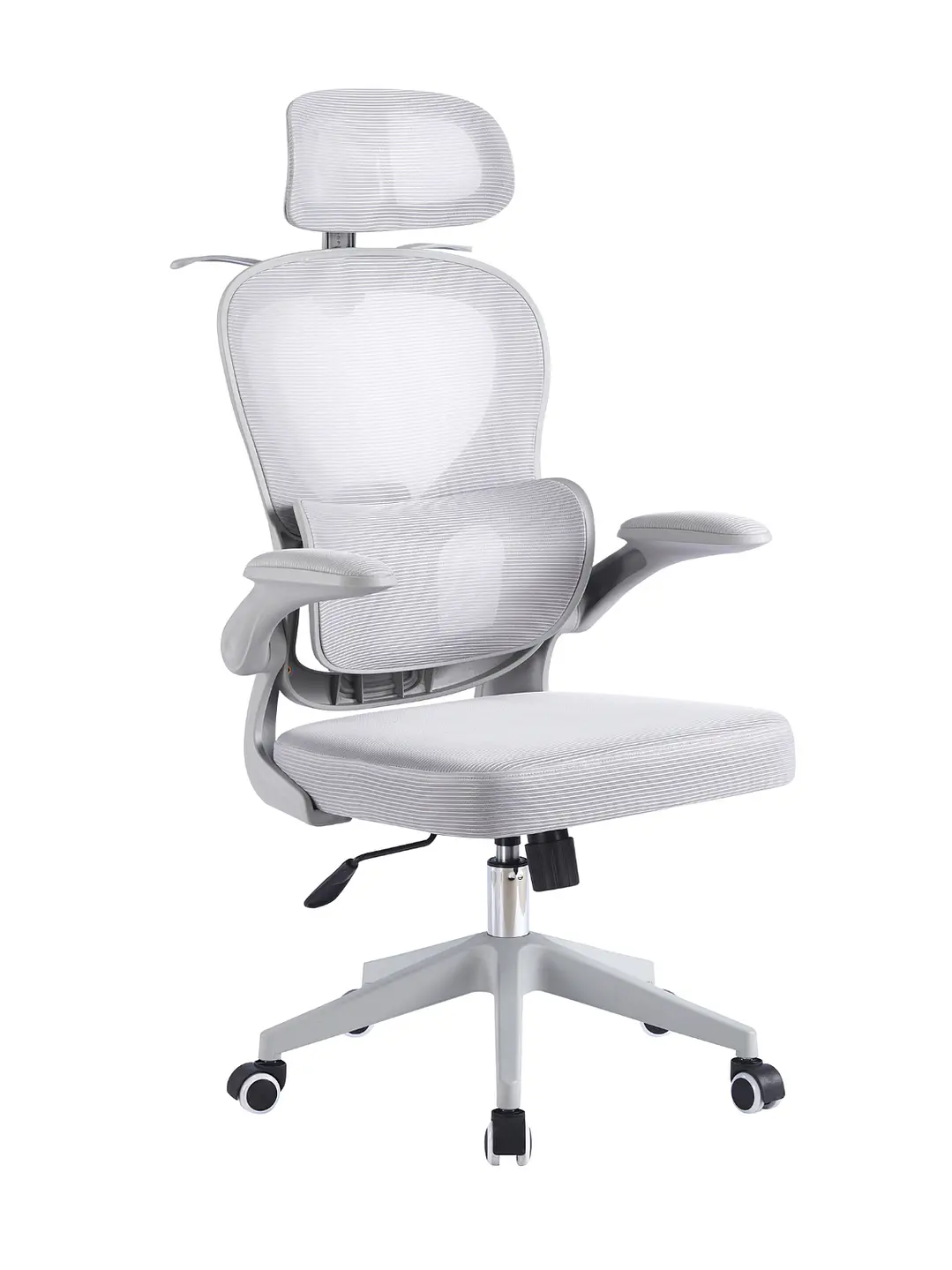 Silla Ergonomica de Oficina para Escritorio Boise Gris 3